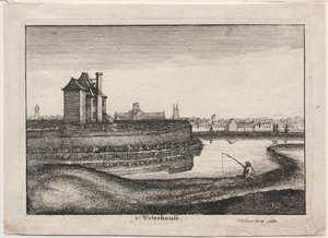 Das Wasserhaus von Wenceslaus Hollar