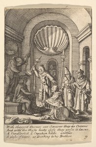 Die Verspottung Christi von Wenceslaus Hollar