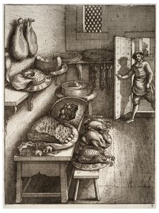 Stadt- und Landmaus von Wenceslaus Hollar