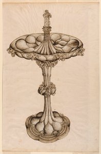 Silbernes Mittelstück, 1498 von Wenzel von Olmütz