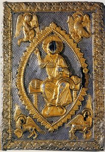 Die Evangelienbuch von Matilda von Canossa, 11. Jahrhundert von West European Applied Art