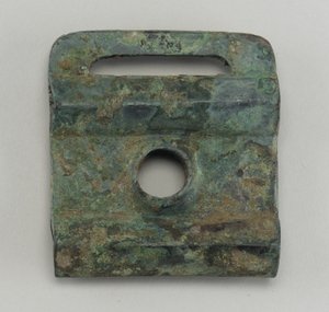 Wagen- oder Geschirrbeschlag (Bronze) von Western Zhou Dynasty Chinese School