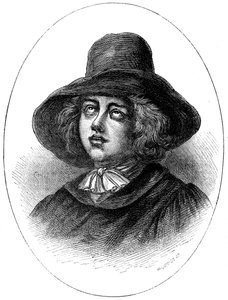 George Fox, Gründer der Quäker, 17. Jahrhundert, ca. 1880 von Whymper