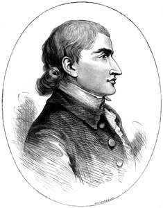 John Jay, amerikanischer Staatsmann, nach einem Druck von 1783, ca. 1880 von Whymper