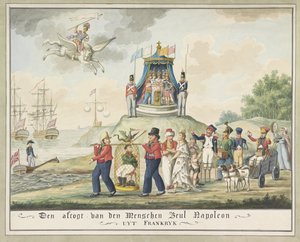 Napoleons Verbannung nach Elba, 1814