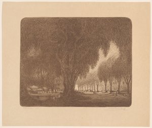 Weltevreden von Wijnand Otto Jan Nieuwenkamp (signed by artist)