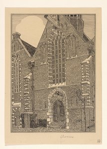Westfassade der Noorderkerk in Hoorn