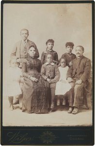 Porträt einer Familie, ca. 1890 von Wilcox
