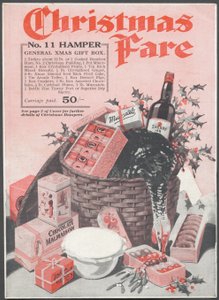 Weihnachtskörbe, ca. 1920 von Wilfred Fryer
