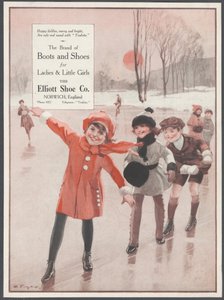 Elliott Schuhfirma, ca. 1920er von Wilfred Fryer
