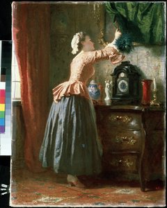 Das Dienstmädchen von Wilhelm Amberg