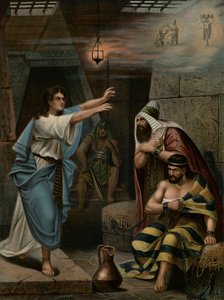 Joseph deutet die Träume seiner Mitgefangenen von Wilhelm Ebbinghaus