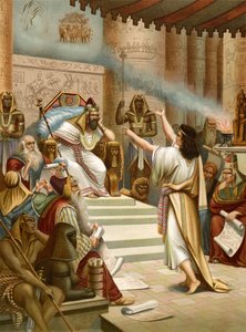 Joseph deutet die Träume des Pharao von Wilhelm Ebbinghaus