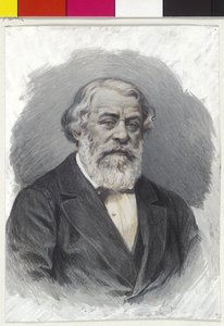 Eudoxius Baron von Hormuzaki (Eudoxiu Hurmuzaki) von Wilhelm Hecht