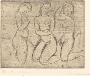 Drei kniende Frauen von Wilhelm Lehmbruck