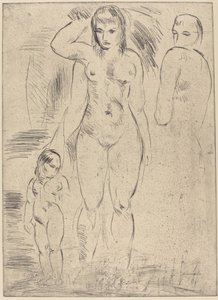 Weib und Kind von Wilhelm Lehmbruck