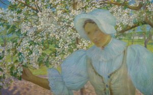 Eine Frau aus der Bretagne