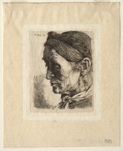 Kopf einer Bäuerin, 1874