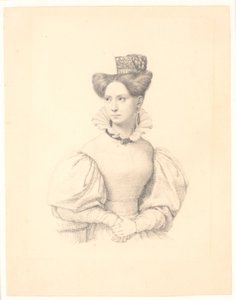 Porträt von Sophie Frederikke Raffenberg von Wilhelm Marstrand