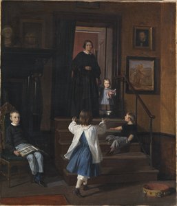 Die Familie des Künstlers von Wilhelm Marstrand