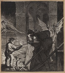 Der schatzsuchende Narr von Wilhelm Stettler
