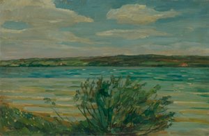 Am Starnberger See von Wilhelm Trübner