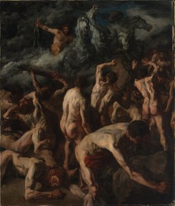 Titanenkampf von Wilhelm Trübner