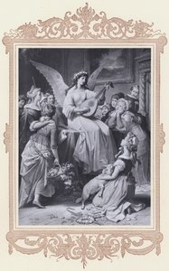Mignon, Wilhelm Meister von Wilhelm von (after) Kaulbach