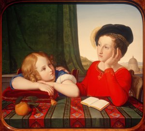 Wienczyslaw und Konstanty Potocki von Friedrich Wilhelm von Schadow