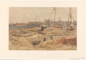 Baustelle beim Wilhelmina Gasthuis