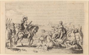 Alexander der Große und Neptun von Willem Basse