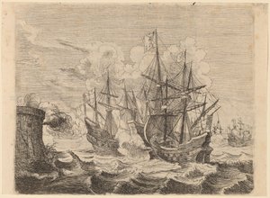 Heemskercks Sieg über die spanische Flotte bei Gibraltar