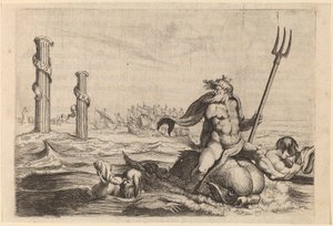 Neptun und die Säulen des Herkules