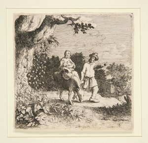 Die Flucht nach Ägypten von Willem Basse