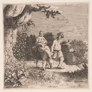 Die Flucht nach Ägypten von Willem Basse