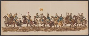 Delfter Umzug von 1862, erste Gruppe von Willem Bernardus IJzerdraat