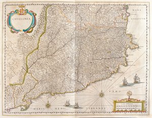 Provinz Katalonien, Spanien, in 