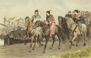 Floris V., Graf von Holland, und Gijsbrecht IV. von Amstel, 26. Juli 1274 von Willem II Steelink
