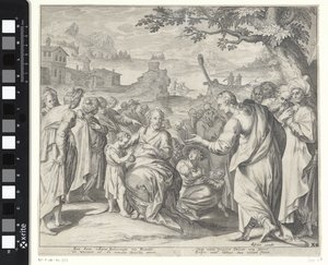 Christus segnet die Kinder