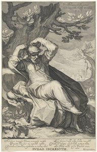 Judas Iskariot erhängt sich von Willem Isaacsz. van Swanenburg