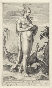 Juno mit Pfau von Willem Isaacsz. van Swanenburg