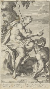 Paris und Merkur von Willem Isaacsz. van Swanenburg
