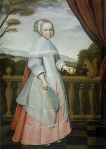 Porträt von Elisabeth van Oosten
