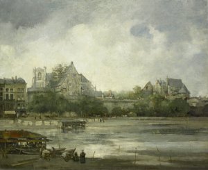 Blick auf Nantes von Willem Leendert Bruckman