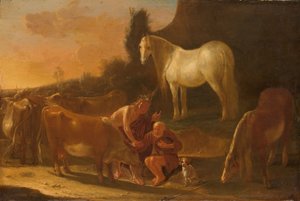 Merkur und Io von Willem Ossenbeeck