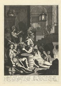 Petrus verleugnet Christus