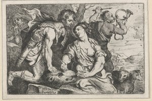 Meleager und Atalanta von Willem Panneels