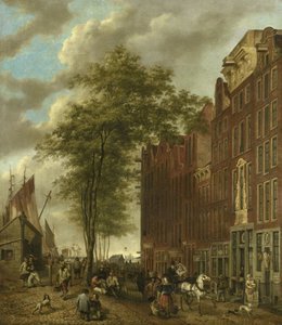 Der Slijpsteenmarkt (Wetzsteinmarkt), Amsterdam