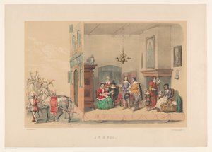 Zweite Gruppe der Utrechter Maskerade 1856