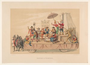 Sechste Gruppe der Utrechter Maskerade 1856
